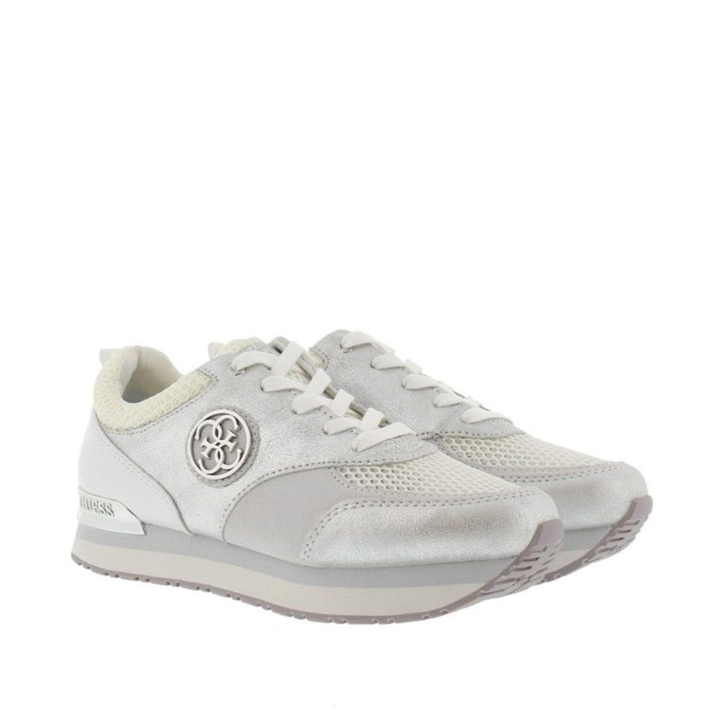 Guess Sneakers - Rimma Sneaker Leather White - in white - Sneakers for ladies