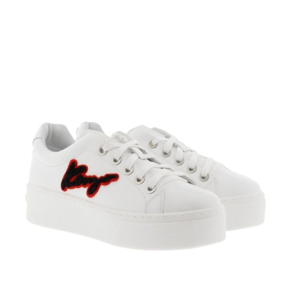 Kenzo Sneakers - K-Lace Sneaker Goat White - in white - Sneakers for ladies