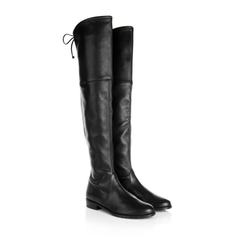 Stuart Weitzman Boots & Booties - Lowland Plonge Stretch Nero - in black - Boots & Booties for ladies