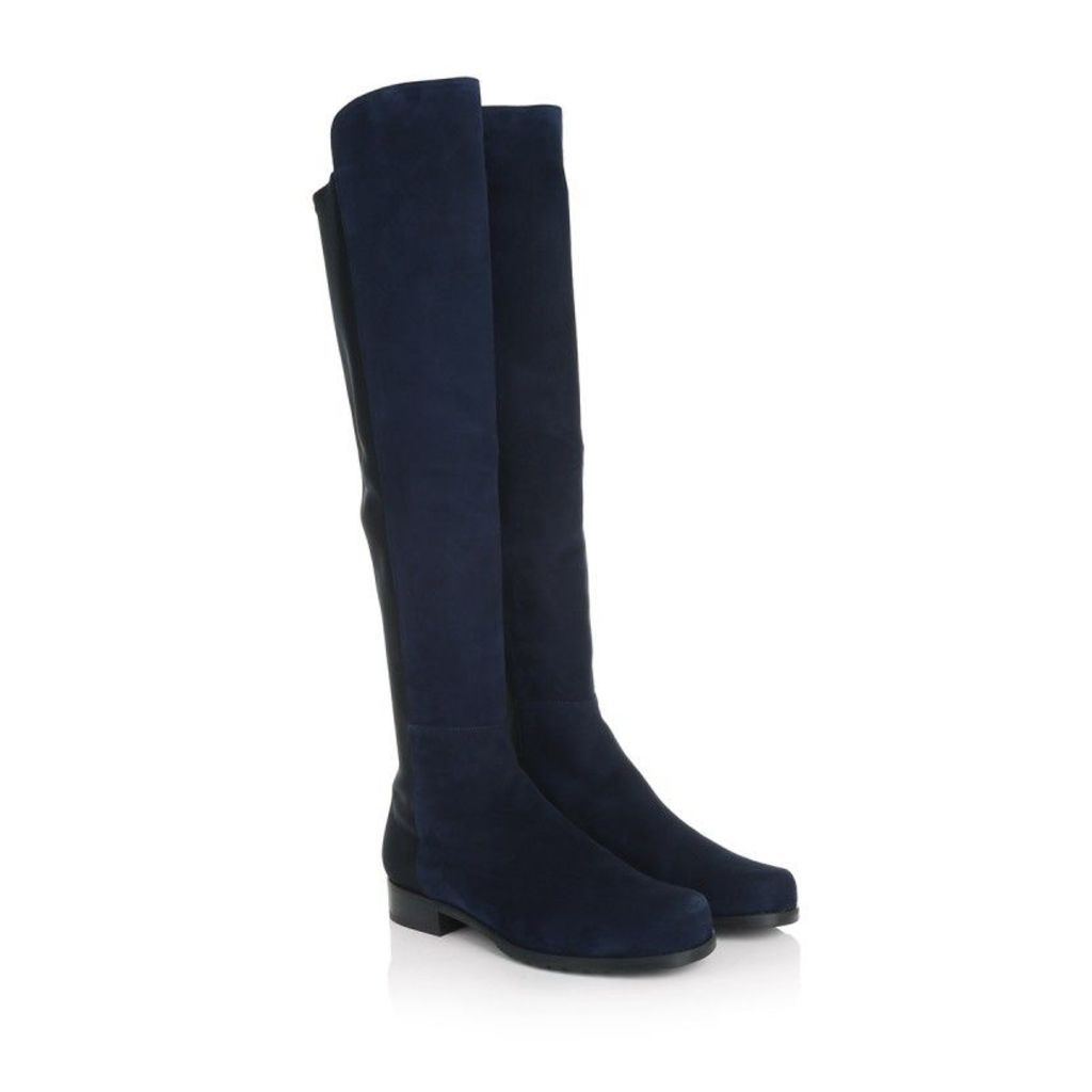Stuart Weitzman Boots & Booties - 5050 Suede Nice Blue - in blue - Boots & Booties for ladies