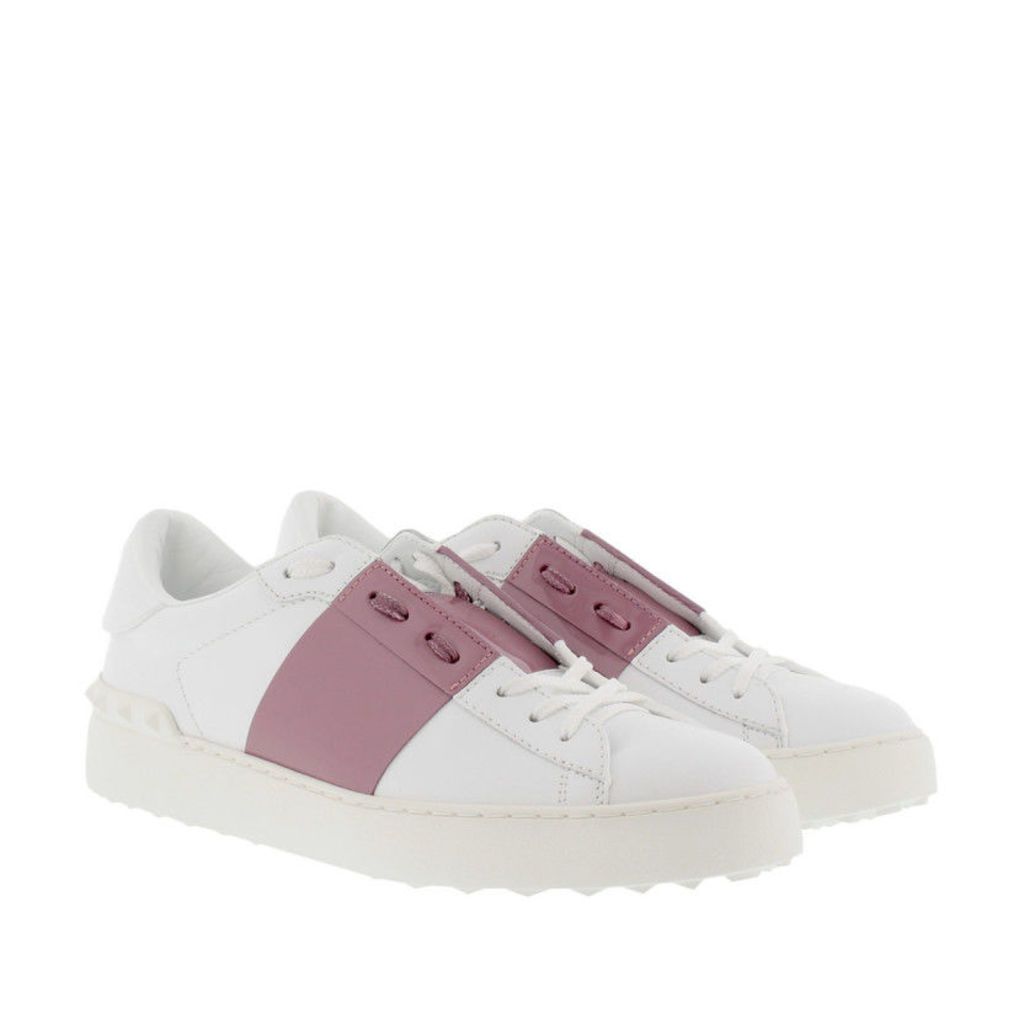 Valentino Sneakers - Bicolor Rockstud Sneaker Bianco/Rosa - in rose, white - Sneakers for ladies