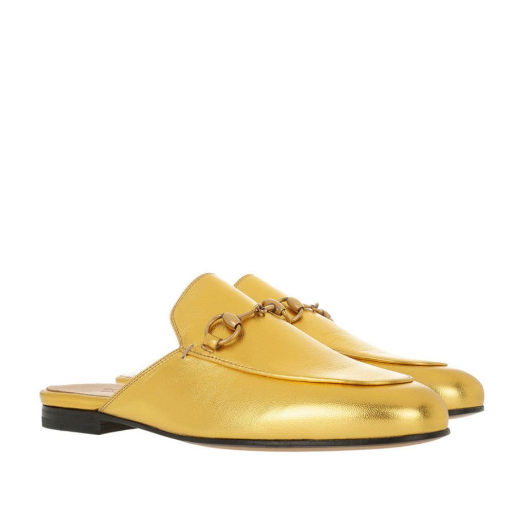 Gucci Loafers & Slippers - Princetown Horsebit Loafer Oro Vecchio - in gold - Loafers & Slippers for ladies
