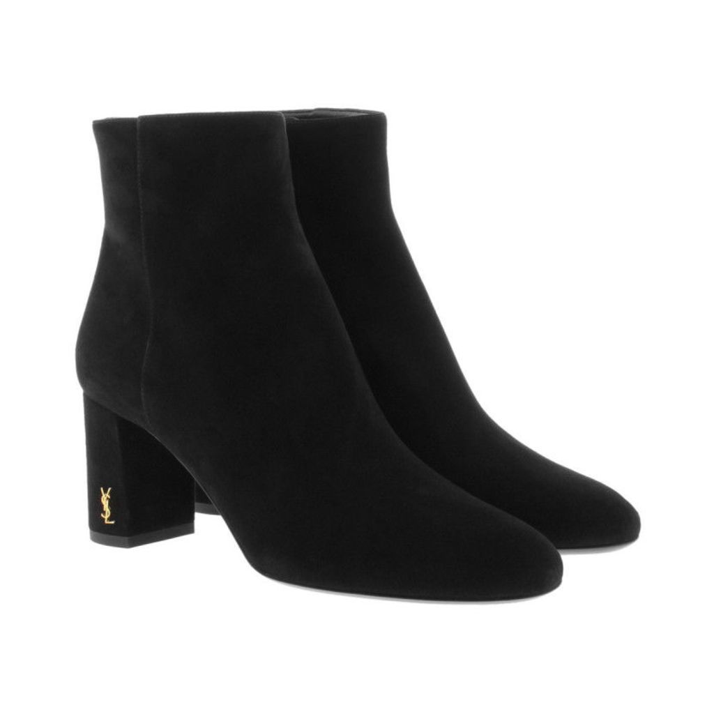 Saint Laurent Boots & Booties - Lou Lou 70 Zip Bootie Black - black - Boots & Booties for ladies