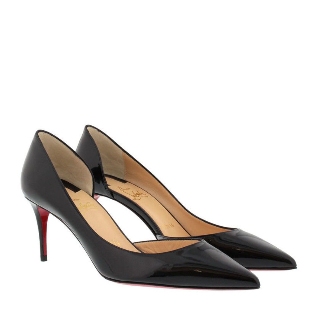 Christian Louboutin Pumps - Iriza 70 Patent Sparkling Black - in red, black - Pumps for ladies