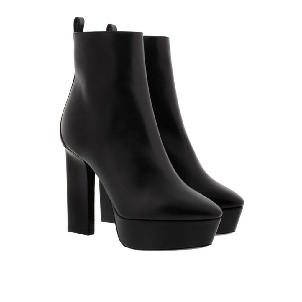 Saint Laurent Boots & Booties - Debbie Platform Boots Black - in black - Boots & Booties for ladies