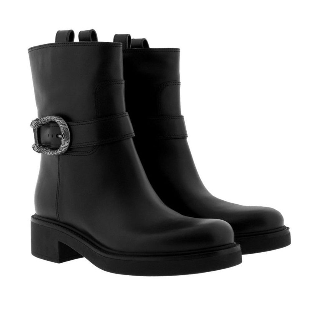 Gucci Boots & Booties - Lifford Leather Boot Nero - in black - Boots & Booties for ladies