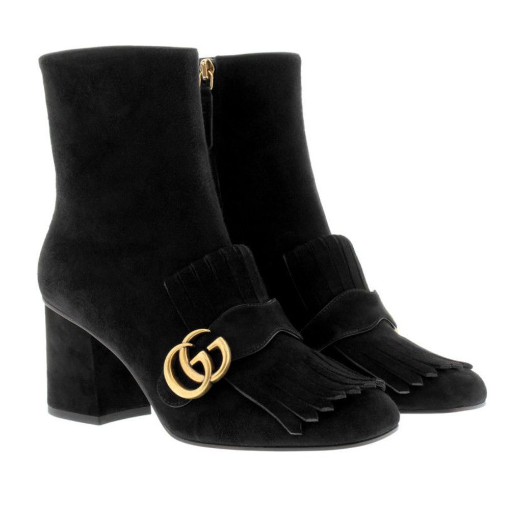 Gucci Boots & Booties - Kid Scamosciato Bootie Nero - in black - Boots & Booties for ladies