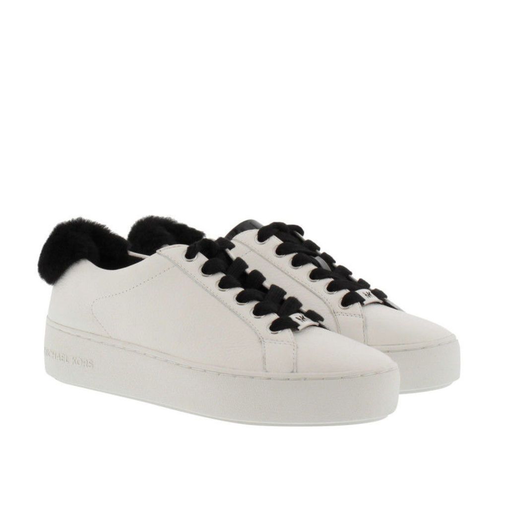 Michael Kors Sneakers - Fashion Poppy Lace Up Opticwhite/Black - in white - Sneakers for ladies
