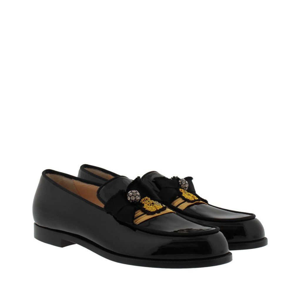 Christian Louboutin Loafers & Slippers - Loubyguard Loafers Black/Gold - black - Loafers & Slippers for ladies
