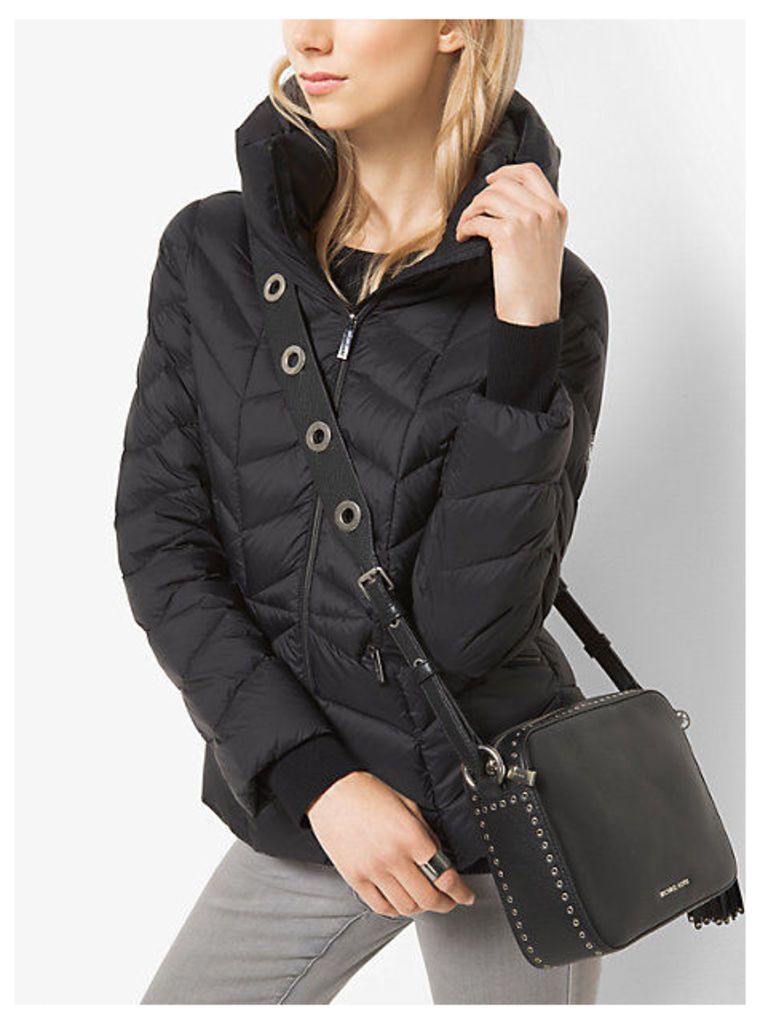 Packable Quilted-Nylon Jacket