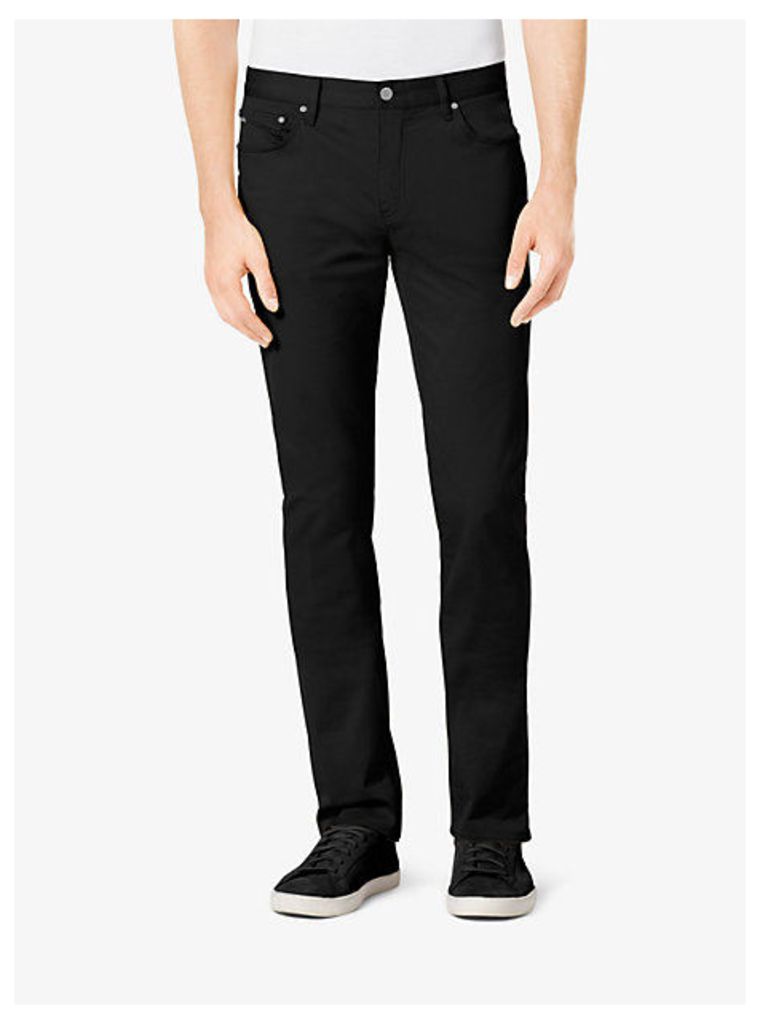 Tailored/classic-Fit Stretch-Cotton Twill Jeans