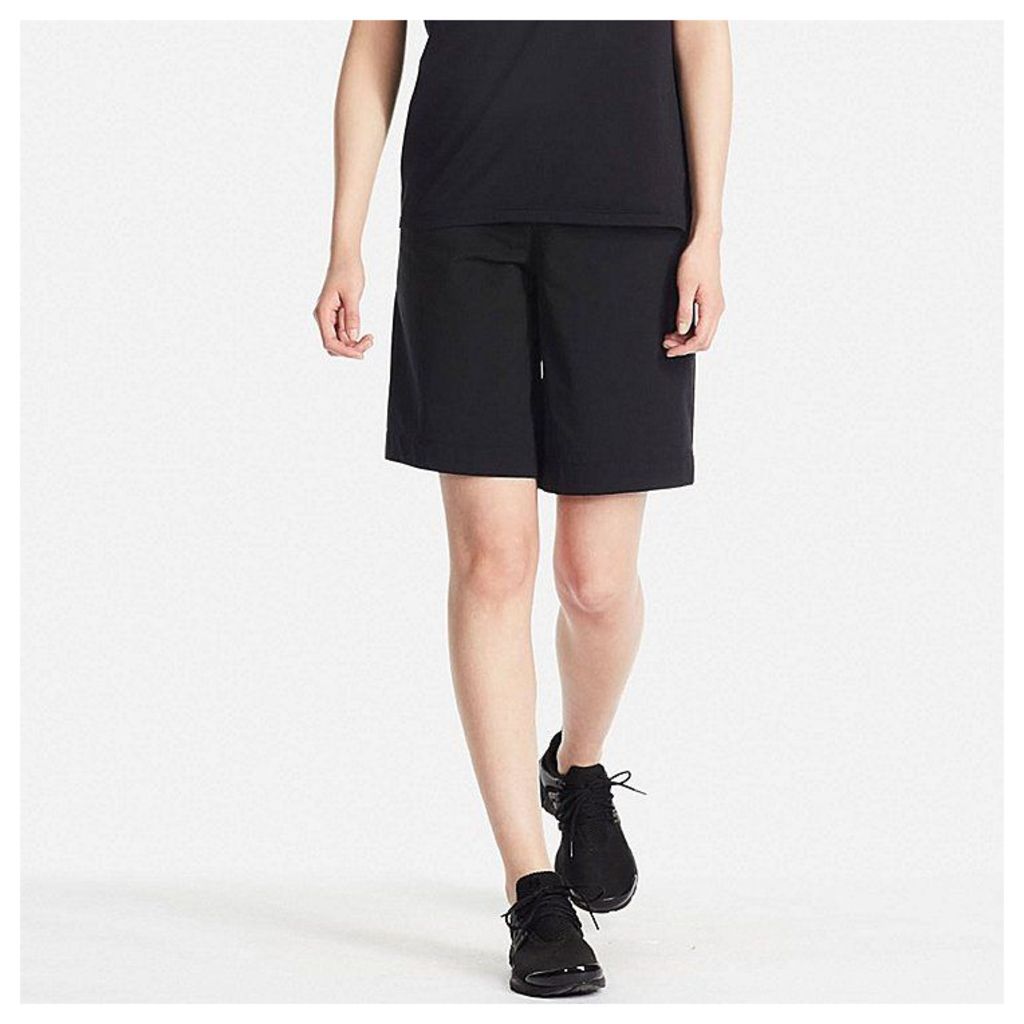 Uniqlo  Women Dry-ex Ultra Stretch Knee Length Trouser - Black - Xs