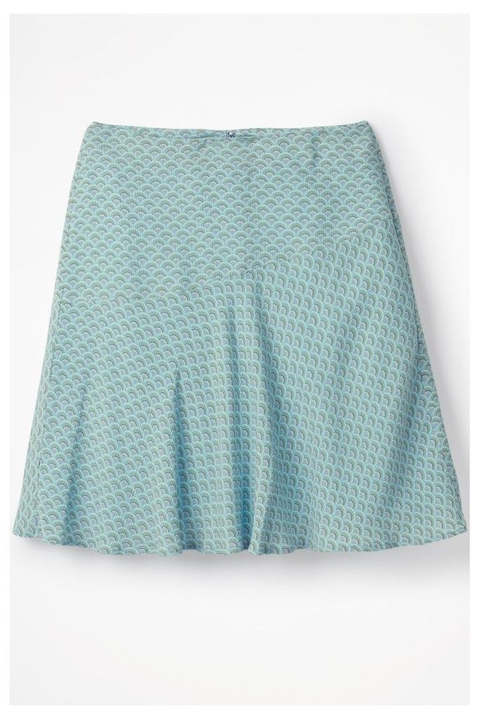 Womens Boden Blue Virginia Skirt -  Blue