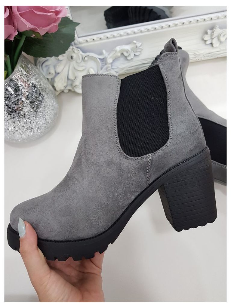 Abby Suedette Chelsea Ankle Boot