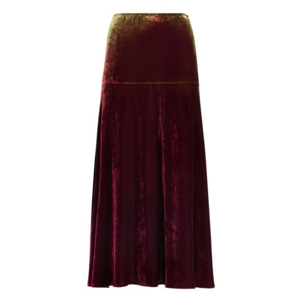 Zayna Velvet Skirt