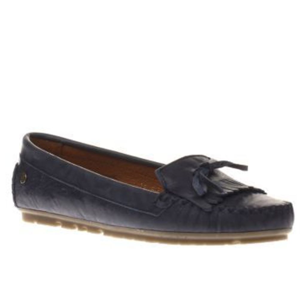 Red Or Dead Navy Snap Dragon Womens Flats