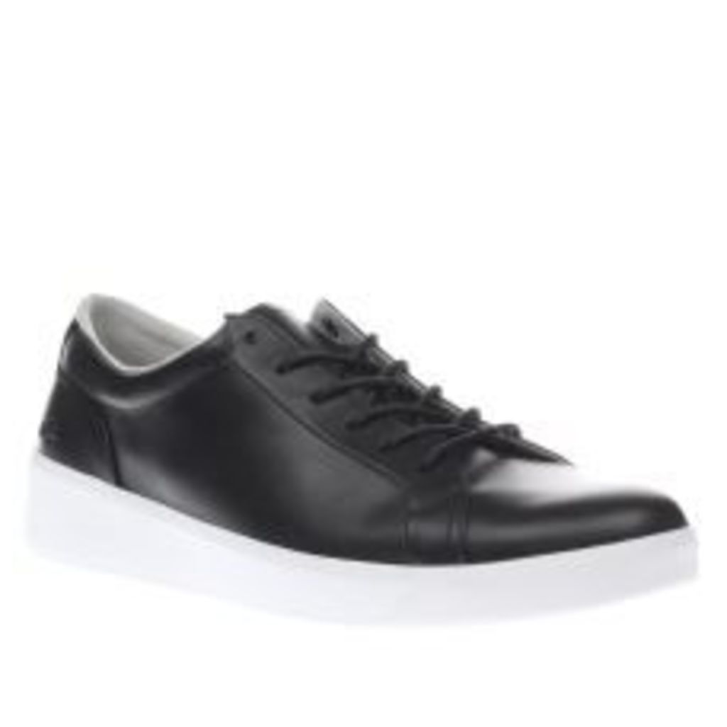Lacoste Black & White Rochelle Lace Womens Trainers