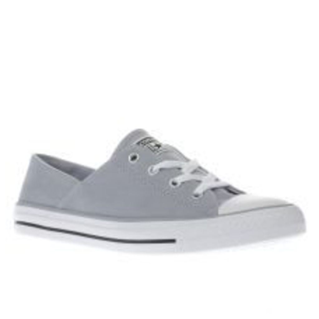 Converse Pale Blue Coral Peached Canvas Ox Womens Trainers