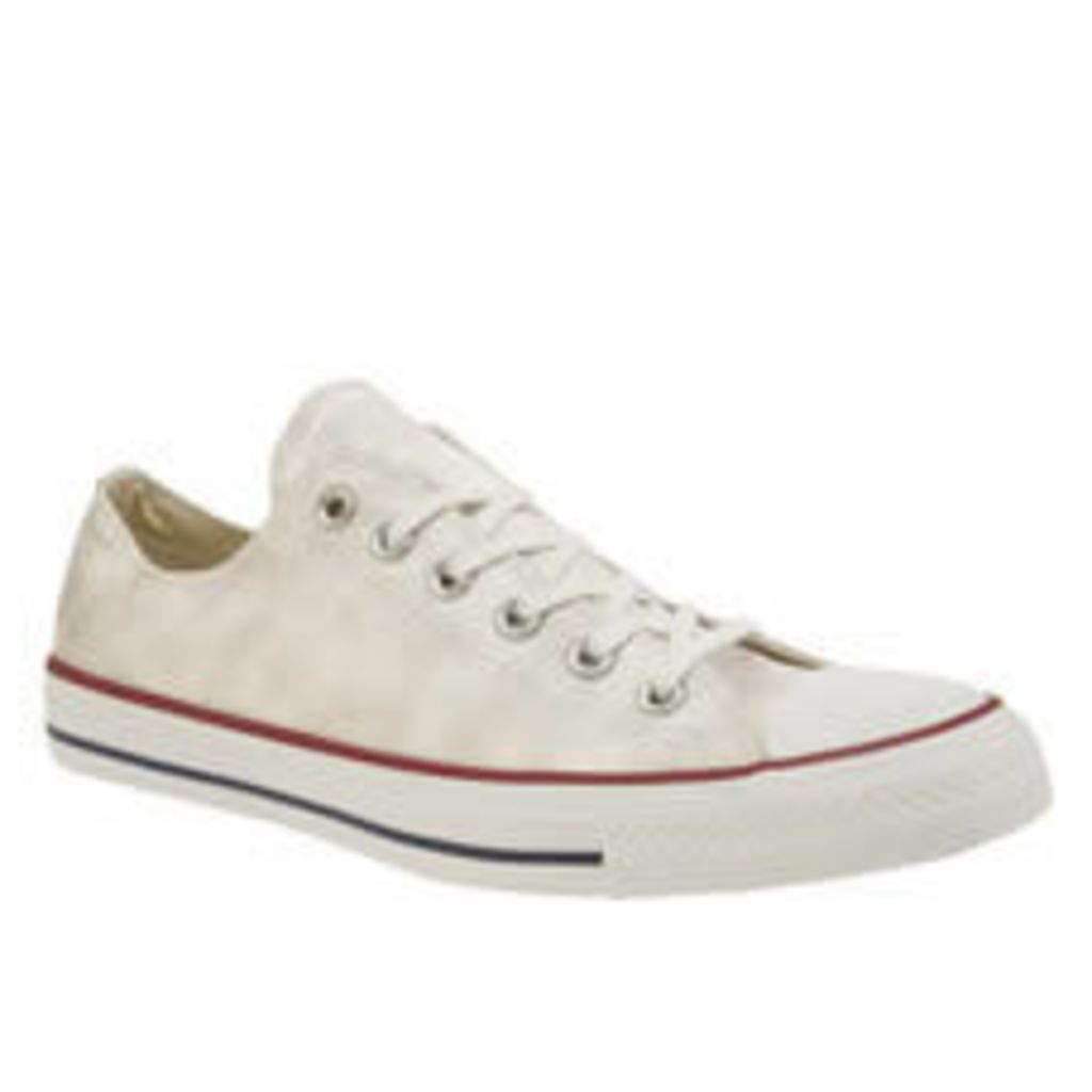Converse White All Star Sheenwash Ox Womens Trainers