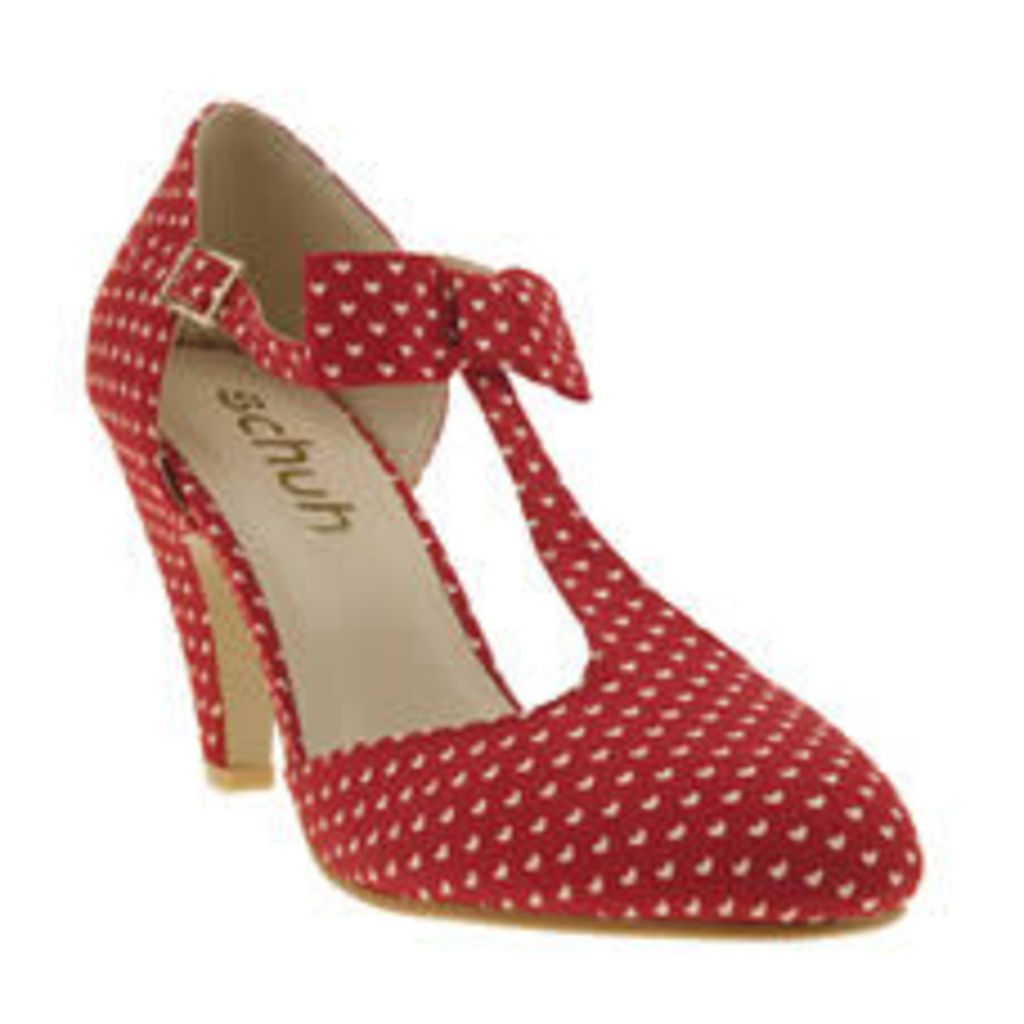 Schuh Red Fandango Womens Low Heels