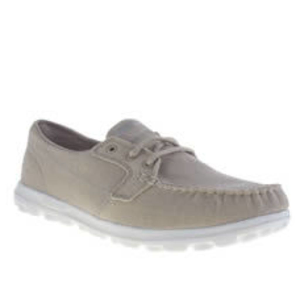 Skechers Taupe On The Go Mist Womens Trainers