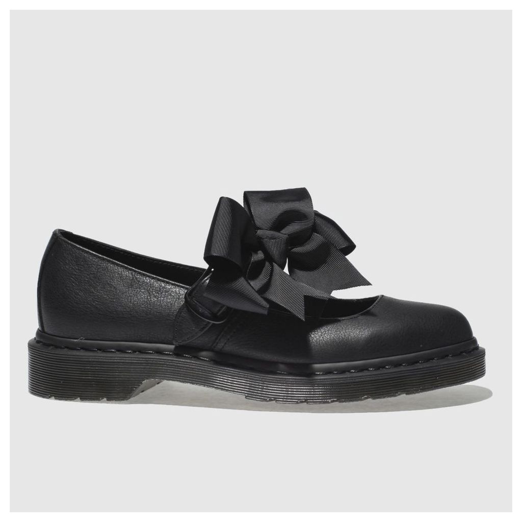 Black Mariel Flat Shoes