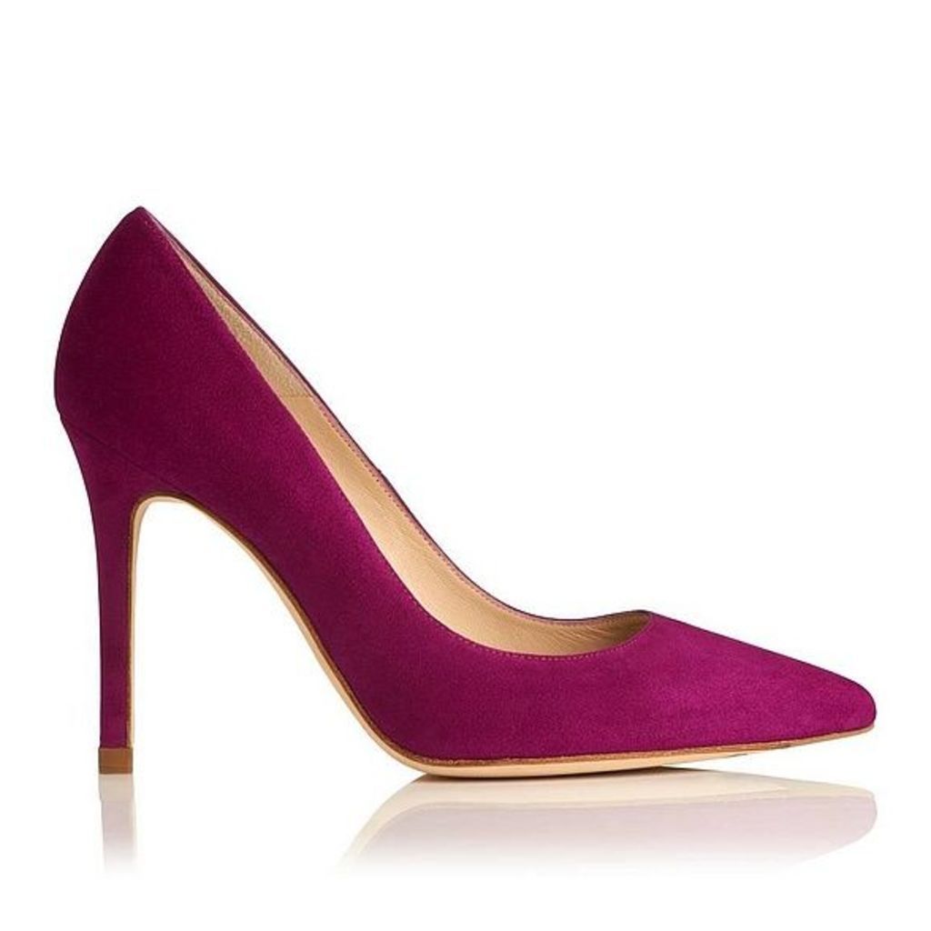 Fern Purple Suede Closed Courts