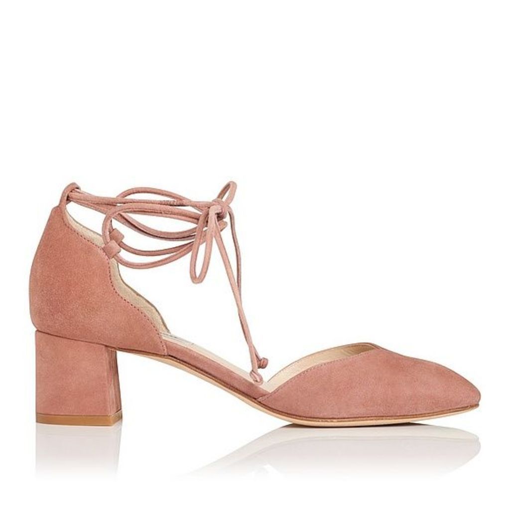 Lali Pink Suede Open Courts