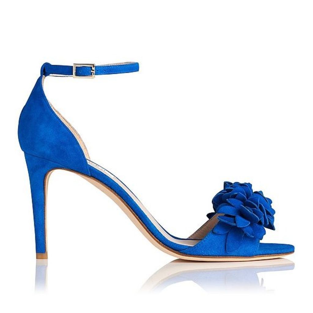 Claudie Blue Suede Formal Sandals