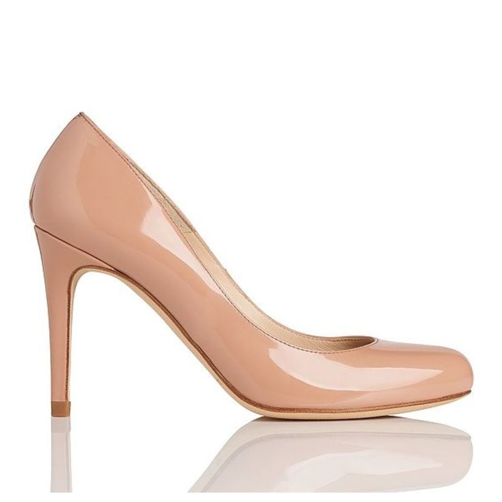 Stila Natural Patent Leather Courts