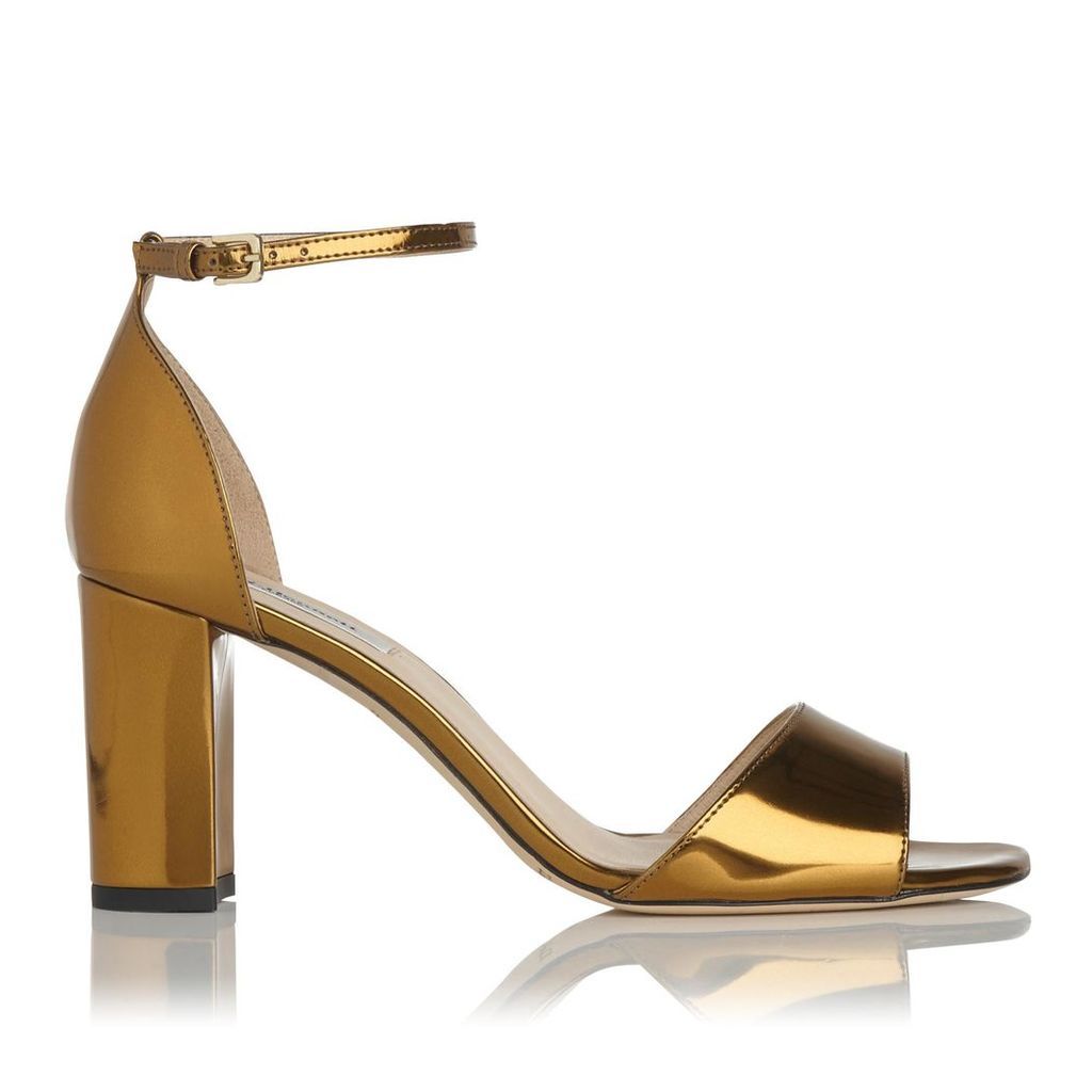 Helena Gold Formal Sandals