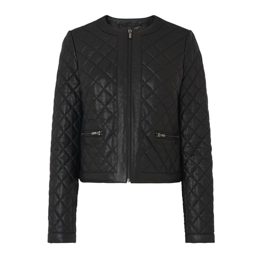 Karyn Black Leather Jacket
