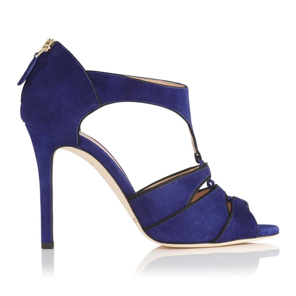 Vanessa Blue Suede Sandals