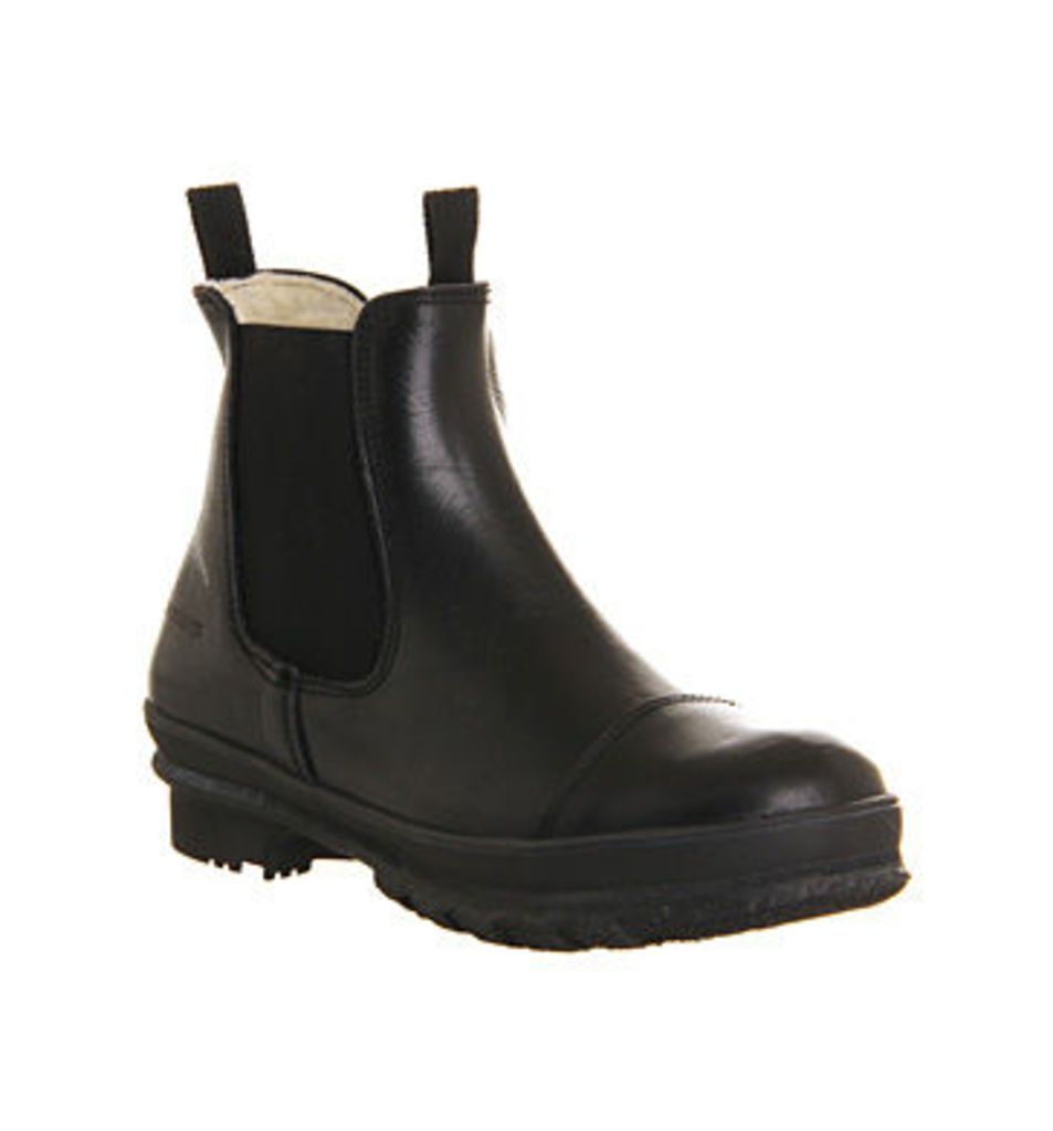 Ten Points Kristin Chelsea Boot BLACK LEATHER