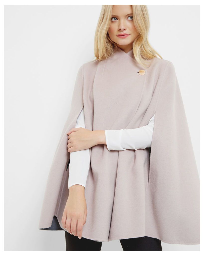 Ted Baker Reversible wrap over cape Pink