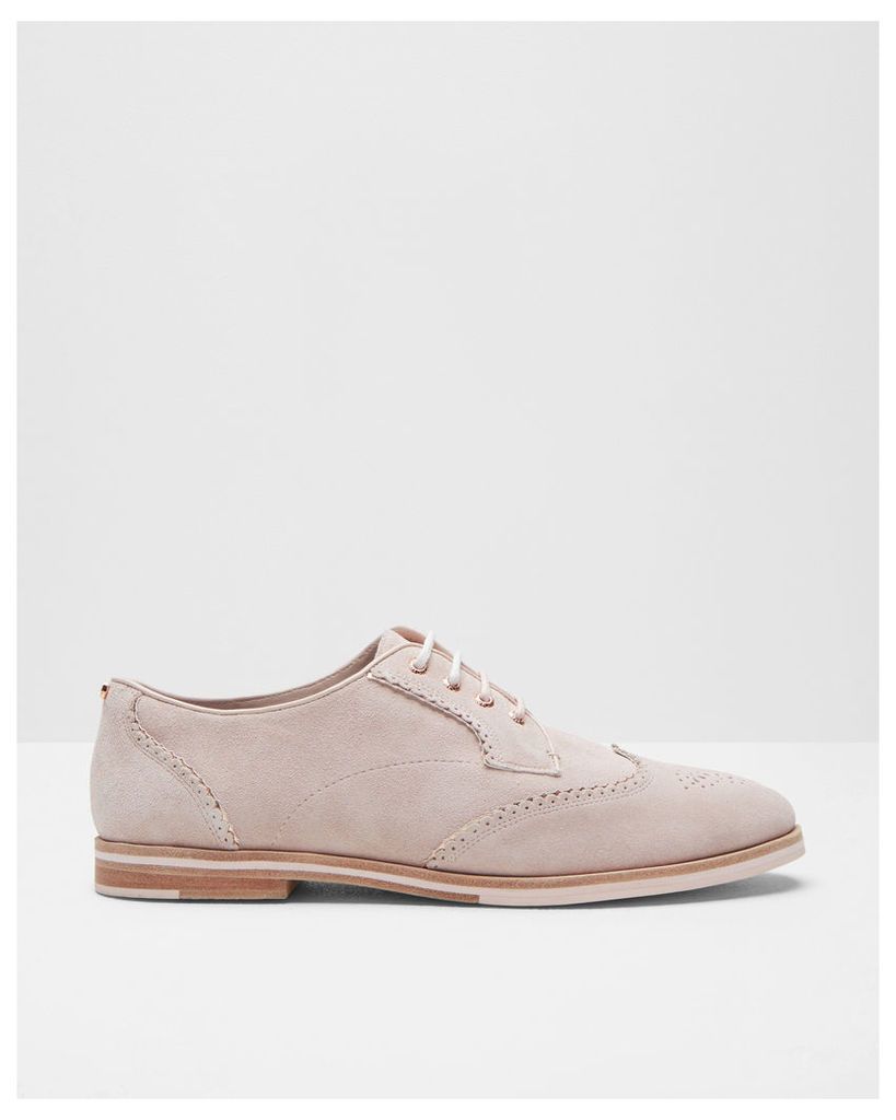 Ted Baker Oxford lace-up brogues Light Pink