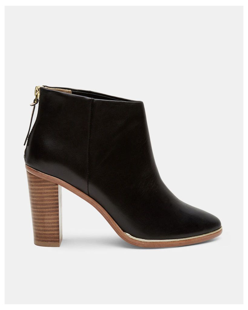 Ted Baker Leather ankle boots Black