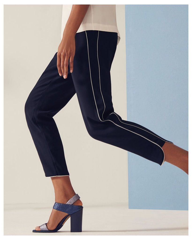 Ted Baker Piped jogger trousers Dark Blue