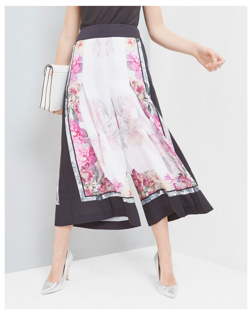 Ted Baker Painted Posie culottes Baby Pink