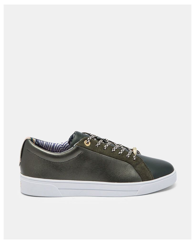 Ted Baker Lace-up trainers Khaki