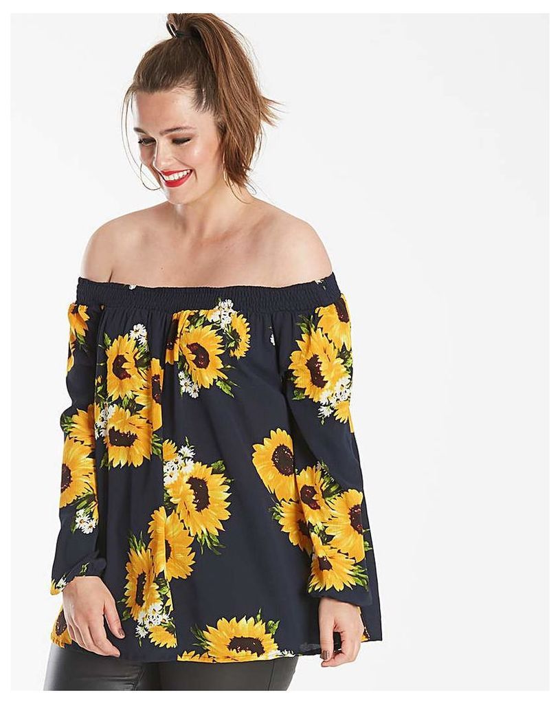 AX Paris Curve Sunflower Blouse