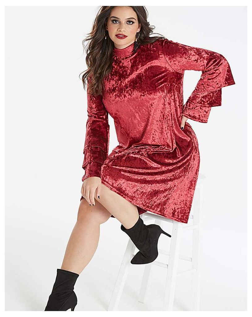 Simply Be by Night Velvet Swing Dress