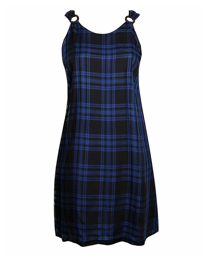 Lovedrobe GB Blue Check Dress