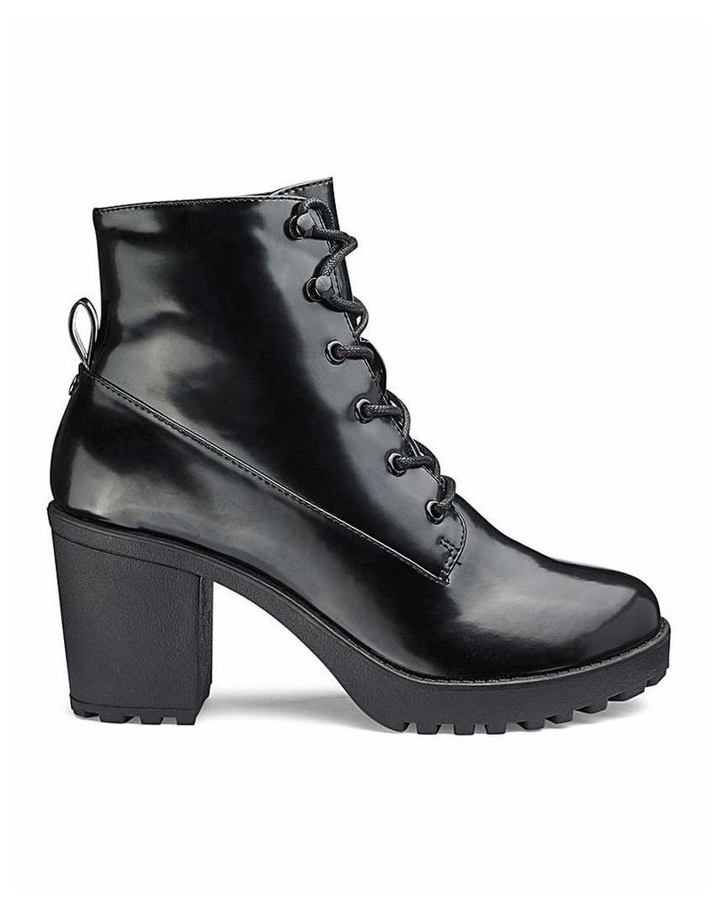 Stormy Lace Up Boots Extra Wide Fit