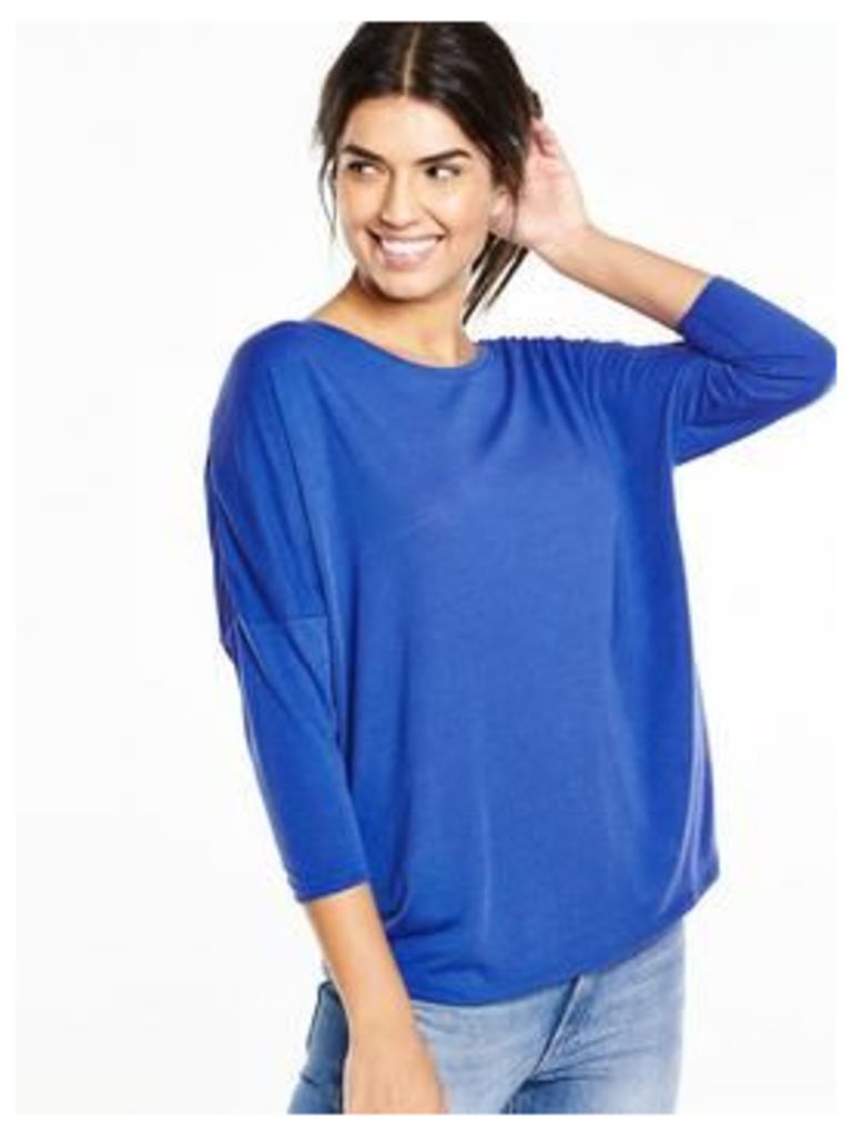 V By Very 3/4 Sleeve Oversized Top