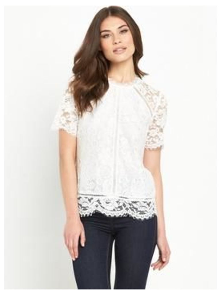 V By Very Floral Lace Top