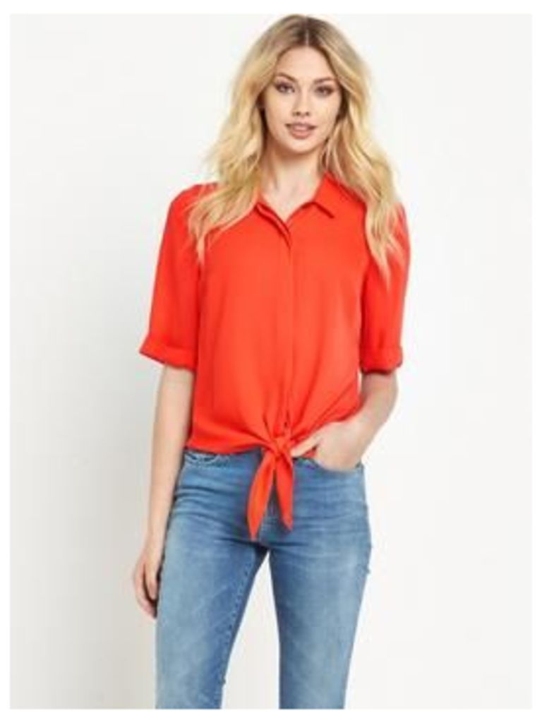 V By Very Knot Front Blouse