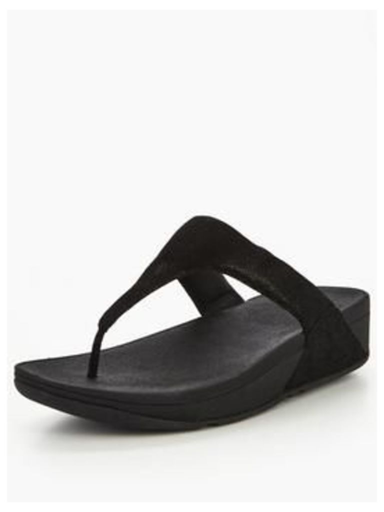 Fitflop Shimmy Suede Toe-Post Sandal