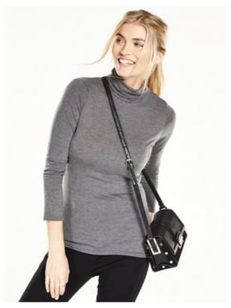 V By Very Roll Neck Long Sleeve Top