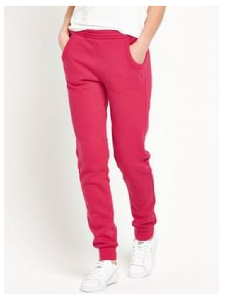 Puma Essentials Sweat Pants, Pink, Size Xxs, Women